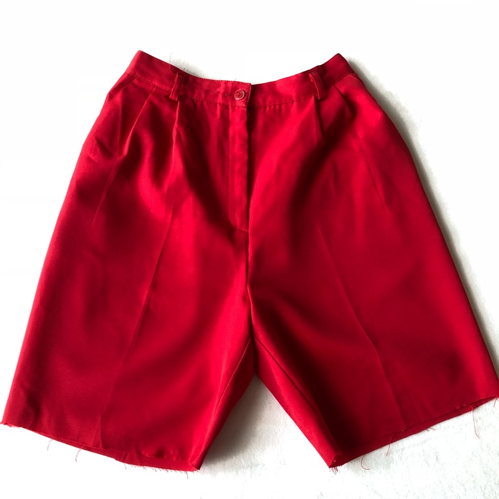 Vintage Worthington Red Bermuda Short size 10P